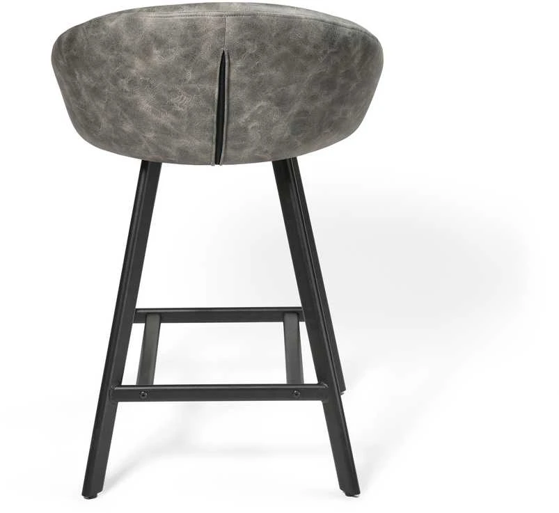 Pusbario kėdė Saki / Uras 12 (Stool 65), Pilka