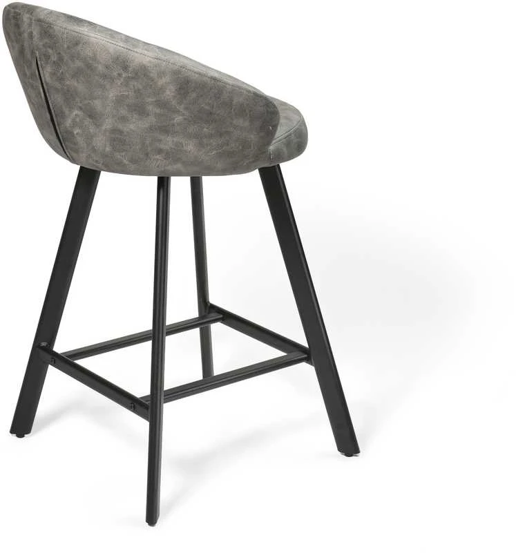 Pusbario kėdė Saki / Uras 12 (Stool 65), Pilka