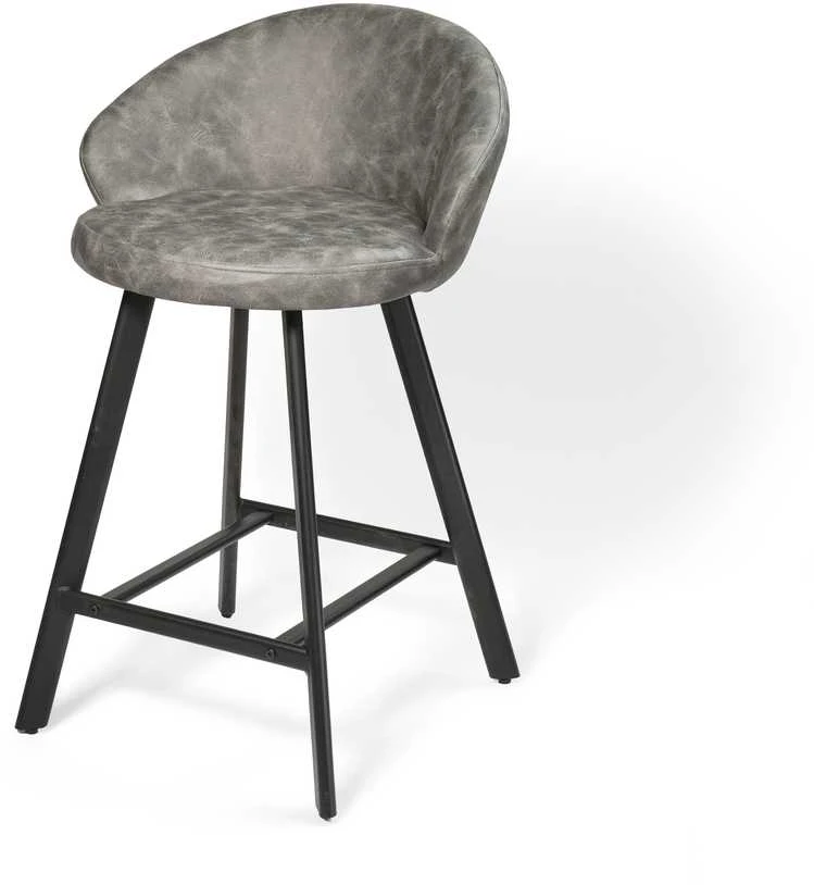 Pusbario kėdė Saki / Uras 12 (Stool 65), Pilka