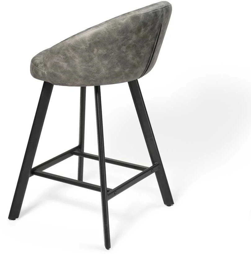 Pusbario kėdė Saki / Uras 12 (Stool 65), Pilka