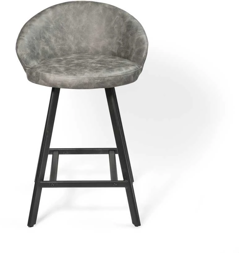 Pusbario kėdė Saki / Uras 12 (Stool 65), Pilka