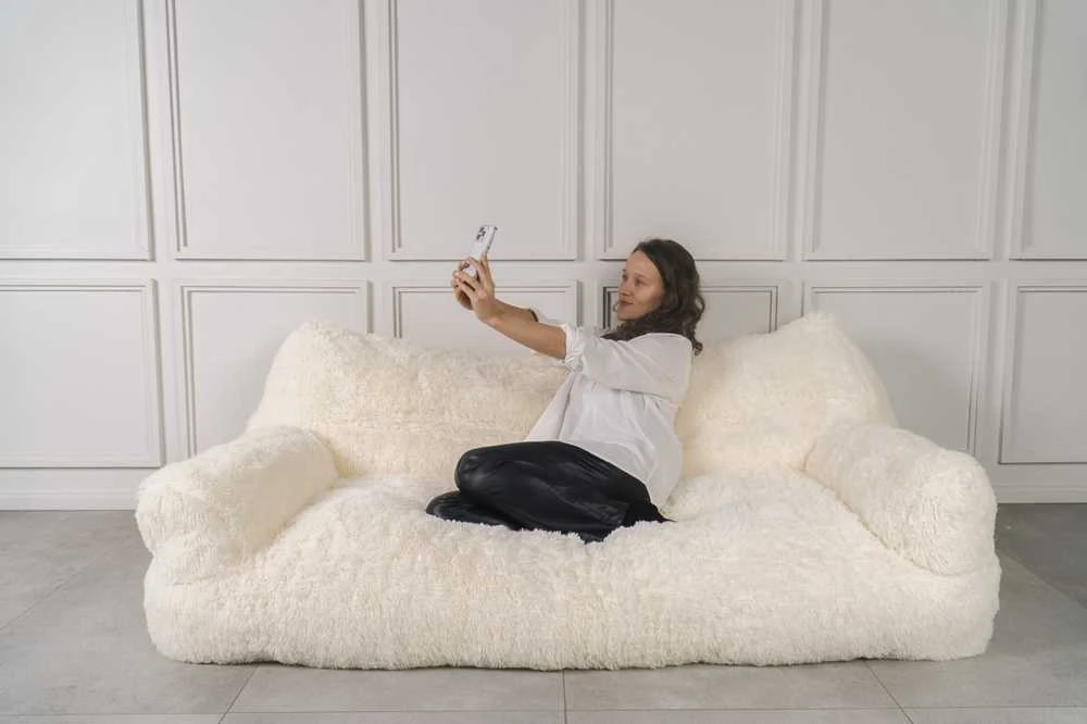 Sofa Jelly Bear/balta