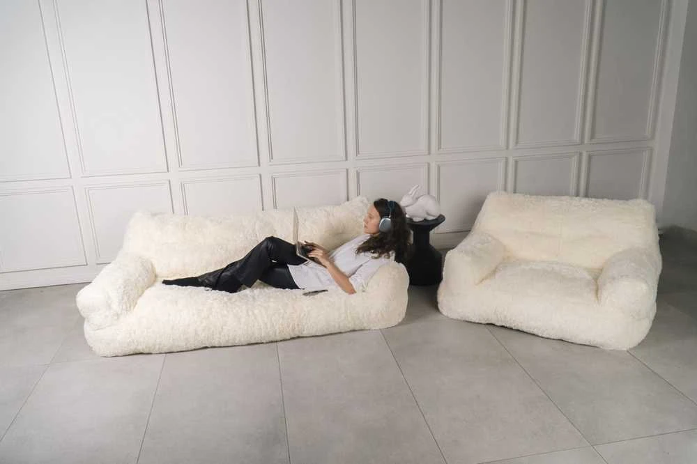 Sofa Jelly Bear/balta