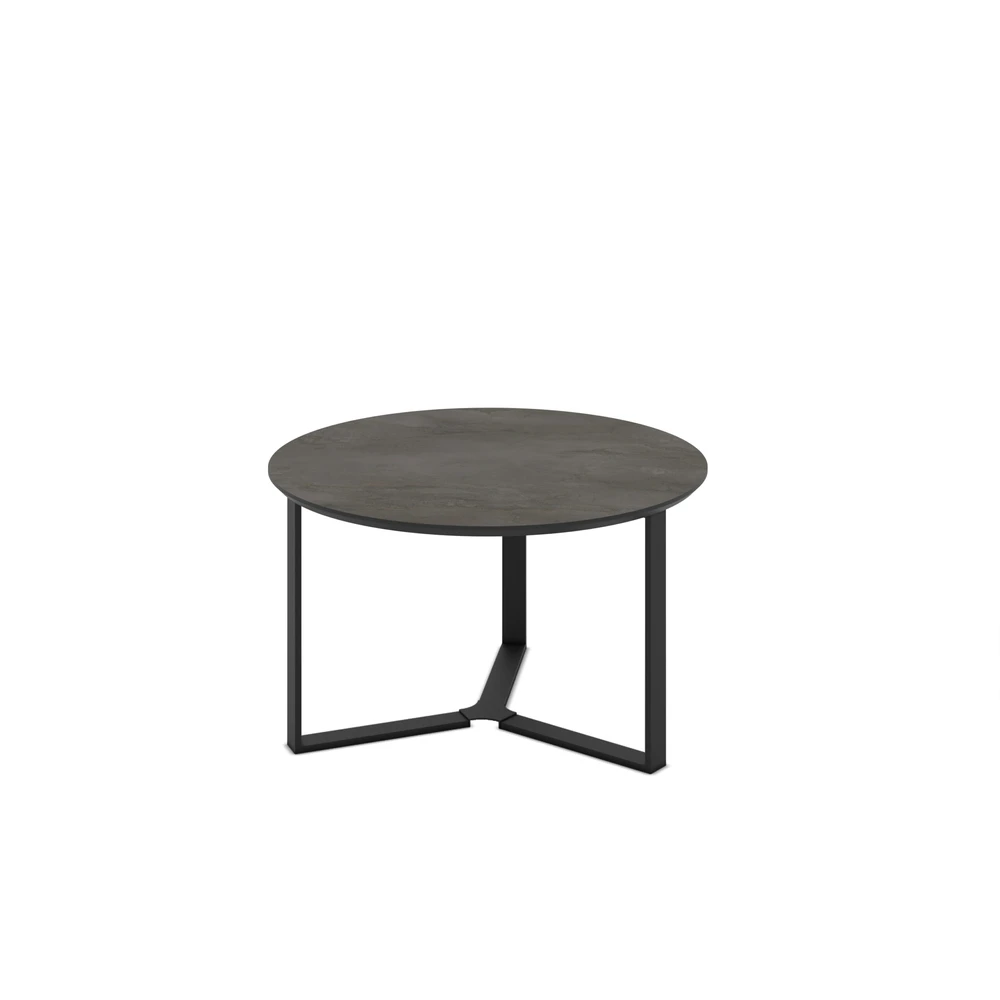 Staliukas Miami 90 / Irony Melamine, Tamsiai pilka (marmuro raštas) – didelis