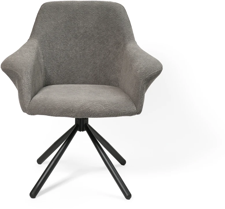 Valgomojo kėdė Pari/Coco 13-Swivel Conic KD, Pilka