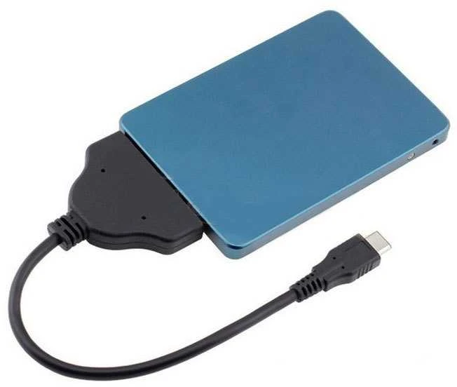 Šakotuvas USB-C 3.1 SATA 22 PIN HDD SSD adapteris
