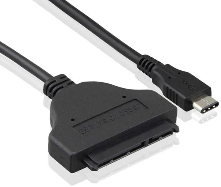 Šakotuvas USB-C 3.1 SATA 22 PIN HDD SSD adapteris