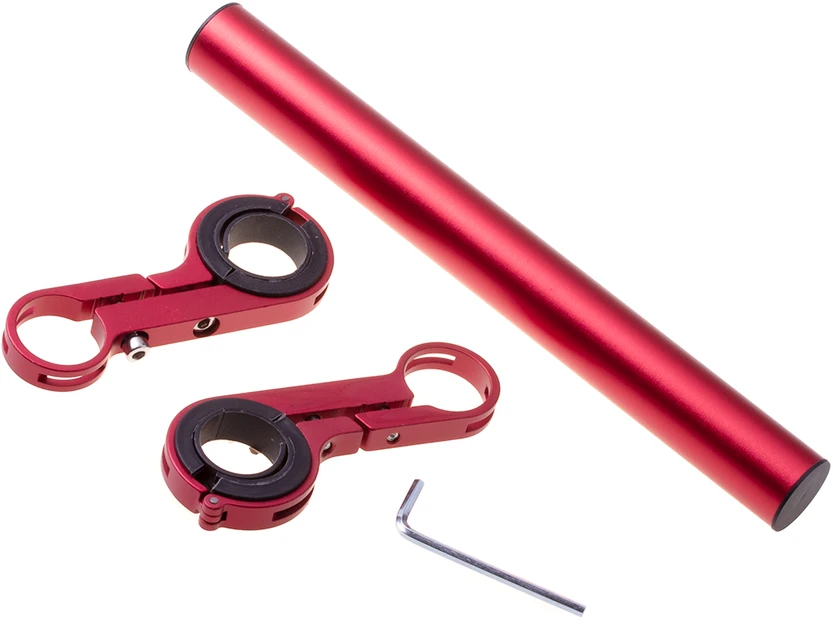 Aliuminis rankenos prailginimas Xiaomi M365/ Pro - Raudonas