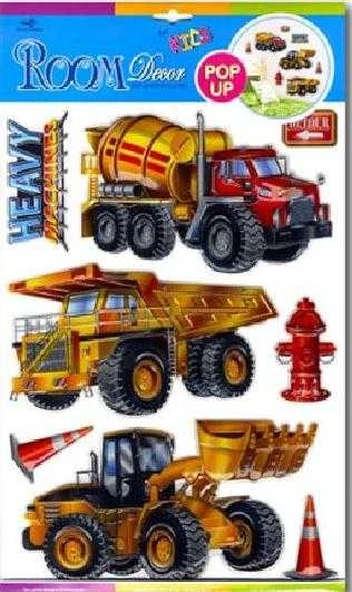 Marko Dekoracje Scienne 3D sienos dekoravimas - gaisrinės mašinos