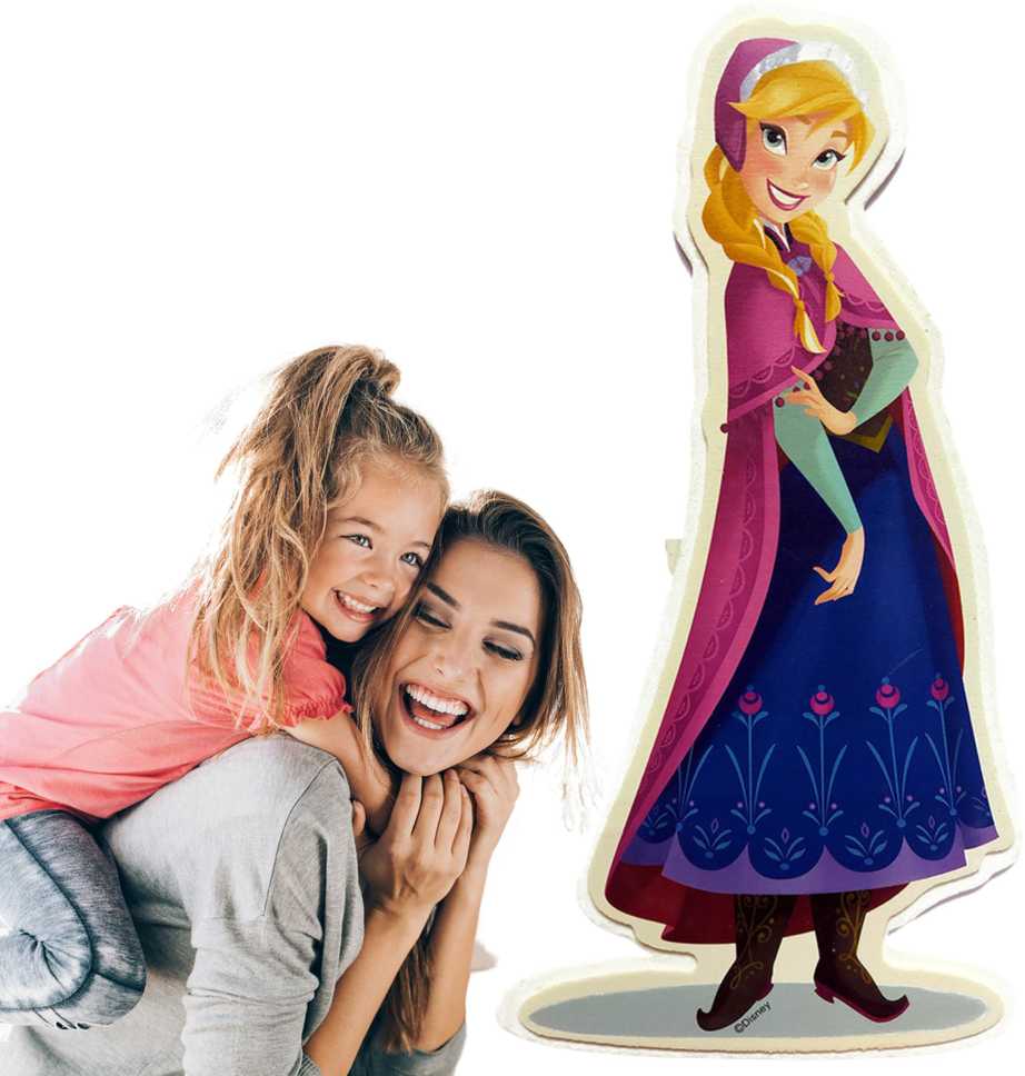 Disney Dekoracje Scienne Sienų dekoravimo ledo žemė - Anna (maža)