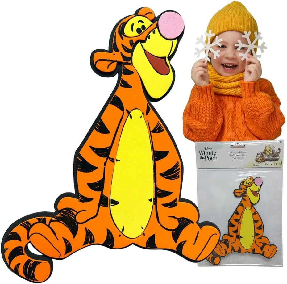 Disney Dekoracje Scienne Sienų dekoravimas Mikė „Pooh - Tiger“ (mažas)