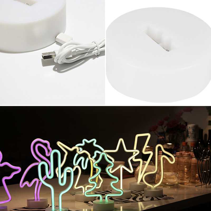 LED Neon Dekoratyvinė Lempa - Ananasas