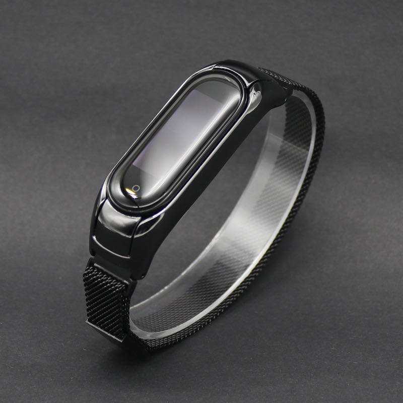 Diržas „Xiaomi Mi Band 5“ magnetas - juodas