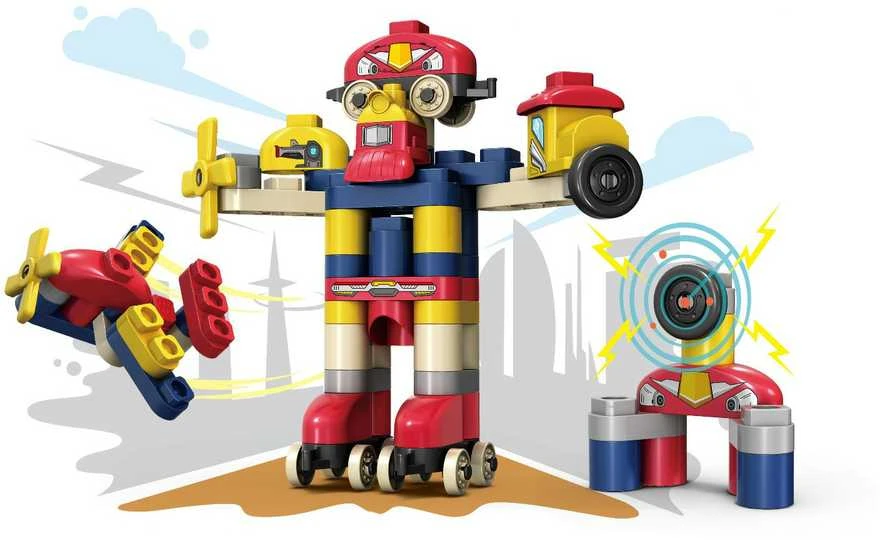„Pasidaryk pats“ robotas - blokų mokslo, švietimo rinkinys