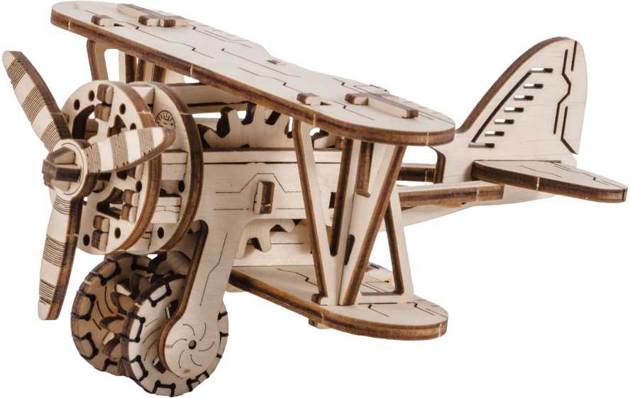 Dėlionė Wooden city Mediniai 3D galvosūkiai - dvipusis dvipusis plokštuma