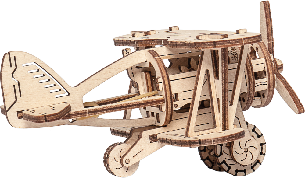 Dėlionė Wooden city Mediniai 3D galvosūkiai - dvipusis dvipusis plokštuma