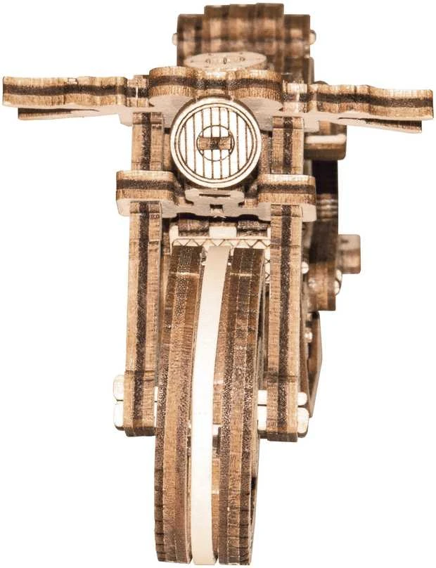 Dėlionė WOODEN CITY 3D Medinis Puzzle Cafe Racer Motociklas