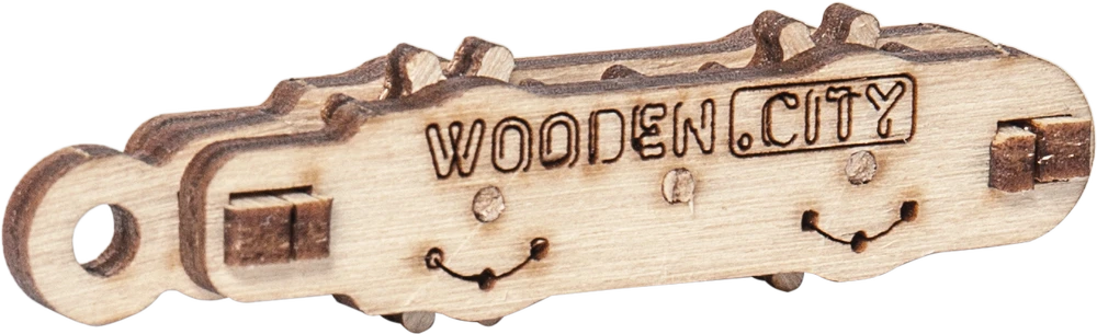 WOODEN CITY 3D mediniai dėlionės modeliai – Originalūs aksesuarai