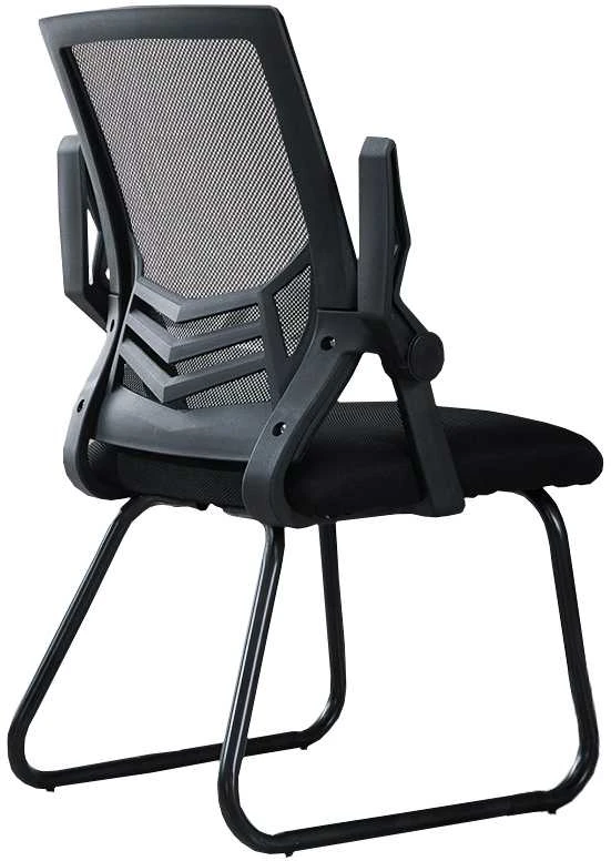 Ergonomiškas biuro kėdė su tinklu - juoda
