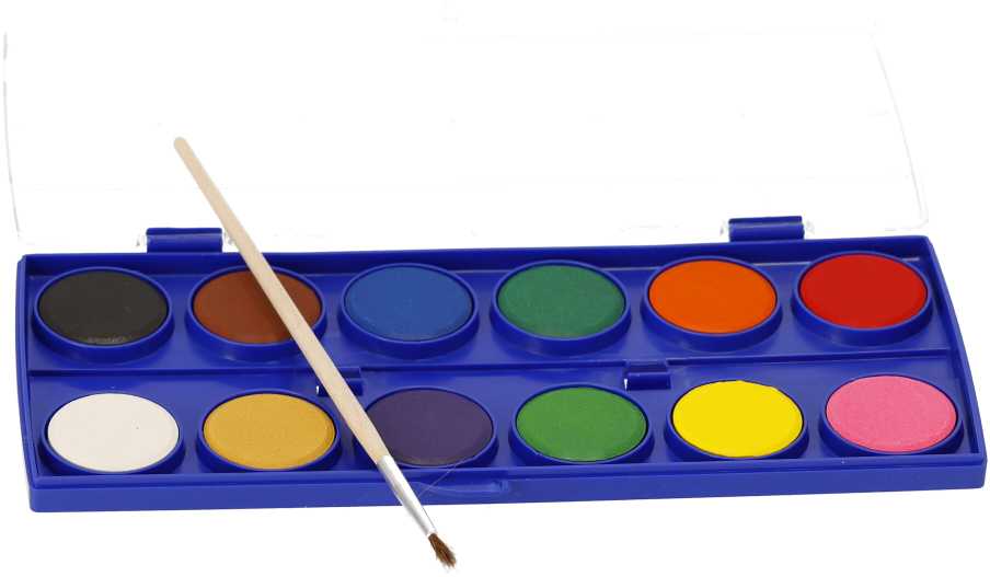Akvarelės dažų MP PP152 12 PCS