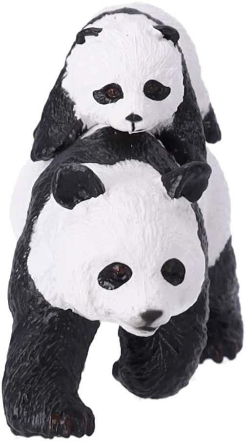 Papo figūrėlė Panda su jaunikliu