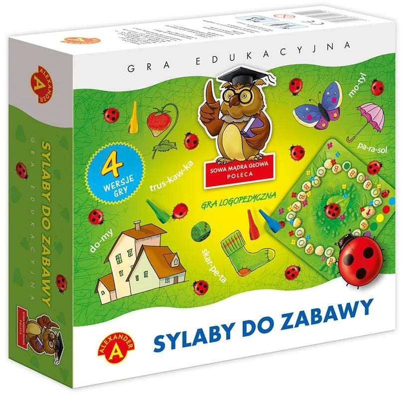 Alexander Edukacinis žaidimas Aleksandras - „Owl Wise Head“ - skiemenys linksmybėms