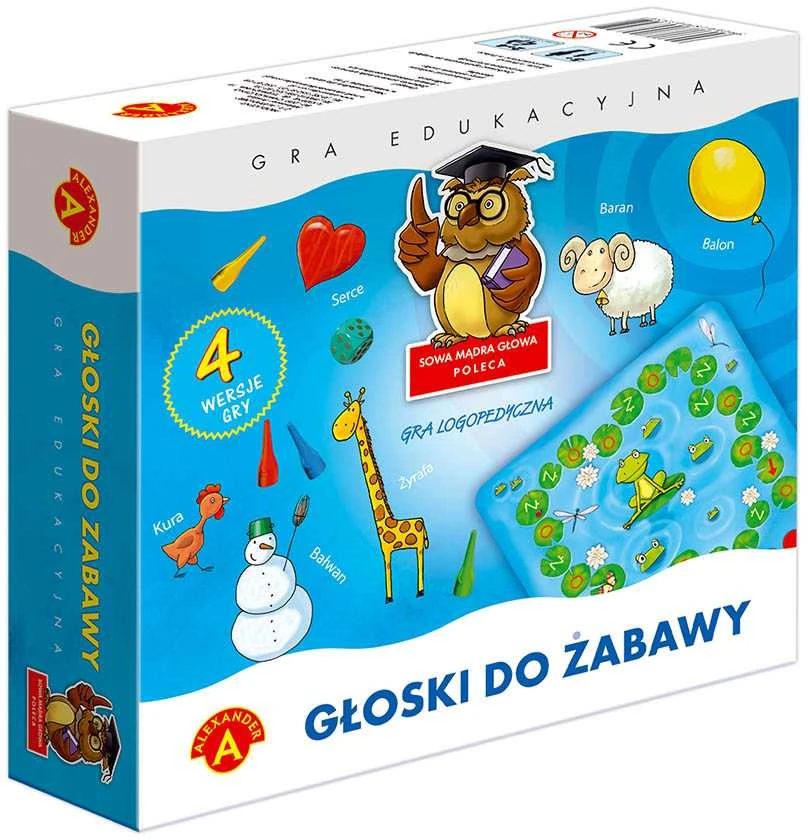 Alexander Edukacinis žaidimas Aleksandras - „Owl Wise Head“ - garsai žaisti