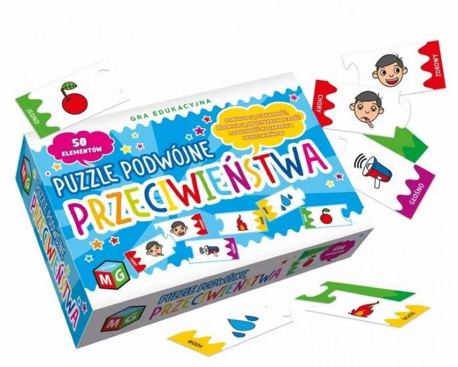 Multigra Dėlionės edukacinis žaidimas - priešingybės