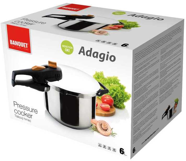 Banquet Greitpuodis 6l "Adagio"