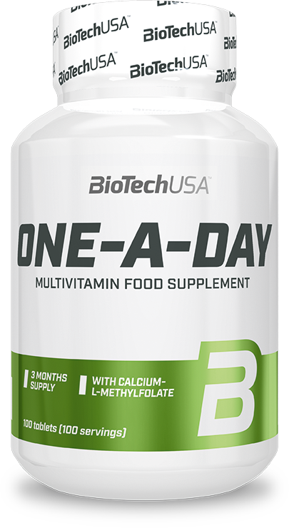 BioTech USA Multivitaminai One-A-Day – 12 vitaminų ir 10 mineralų