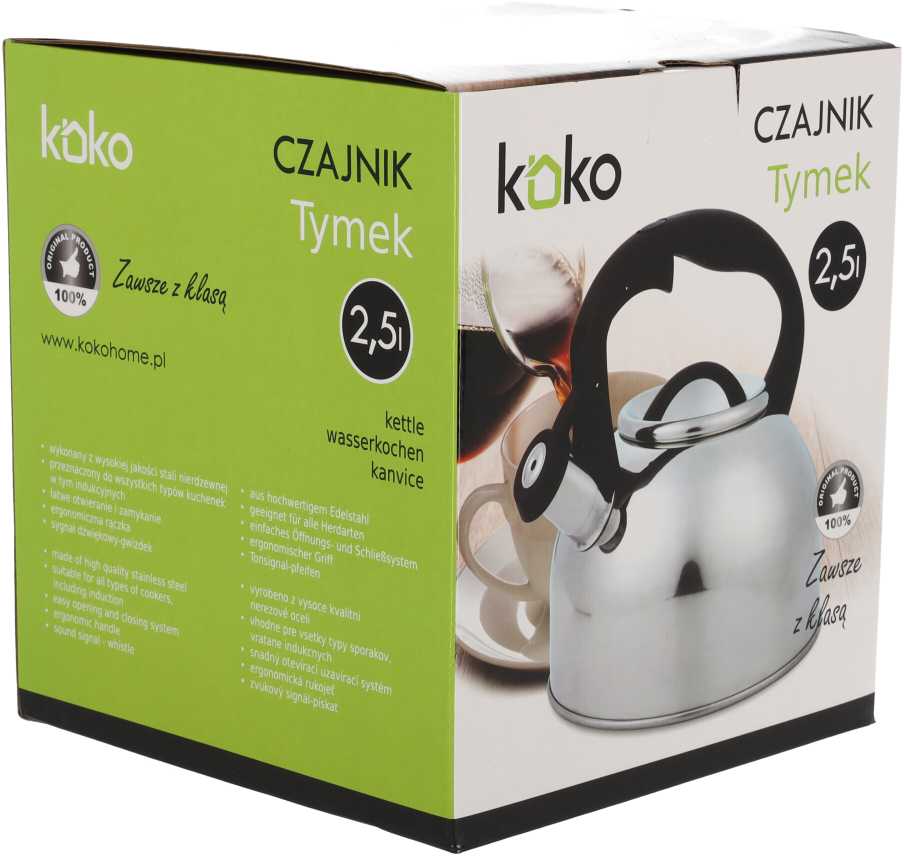 KOKO Arbatinukas Nerūdijančio Plieno 2.5L