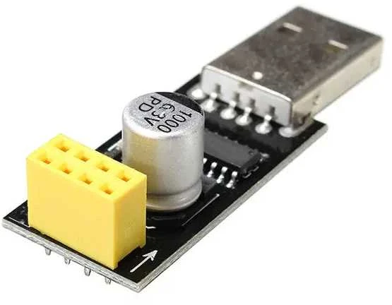 „WiFi ESP8266“ modulio „WiFi ESP8266“ USB-UART keitiklis