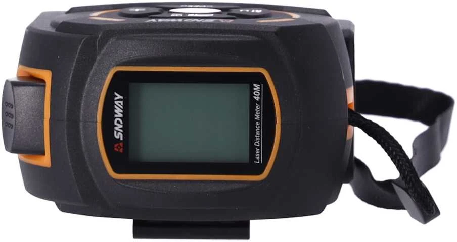 SNDWAY Lazerinis atstumo matuoklis + matavimo juosta SW-TM60 - raudonas