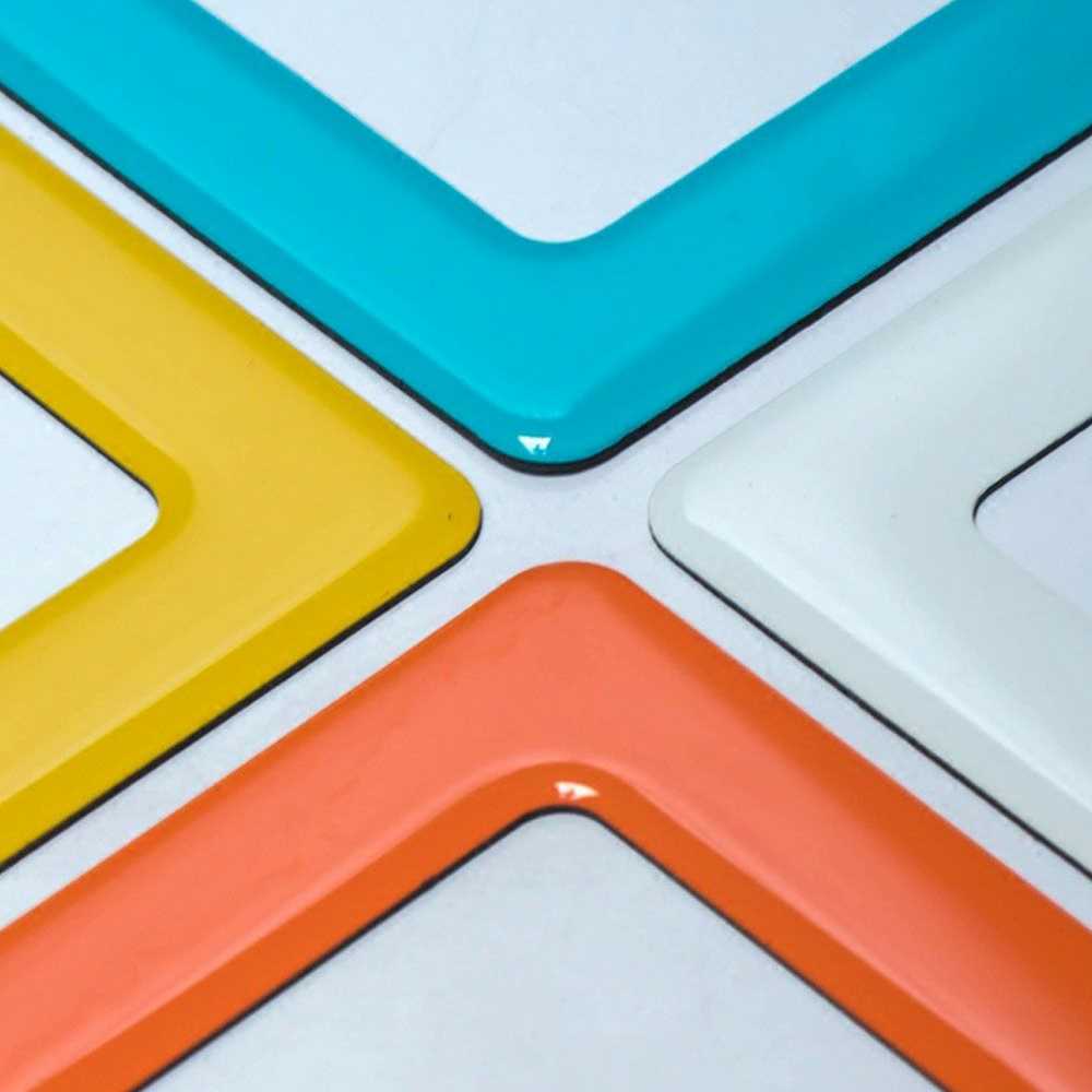 Nuotraukų rėmelis Magnetinis savęs pritvirtintas rėmo dydis 13,0x8,1 cm - rožinė
