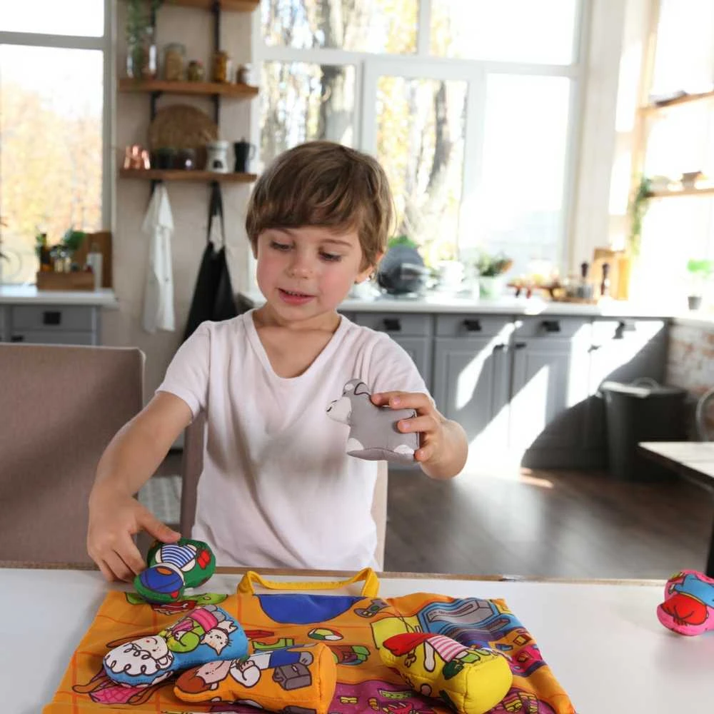 K's Kids žaidimų kilimėlis su žaislais – šeimai