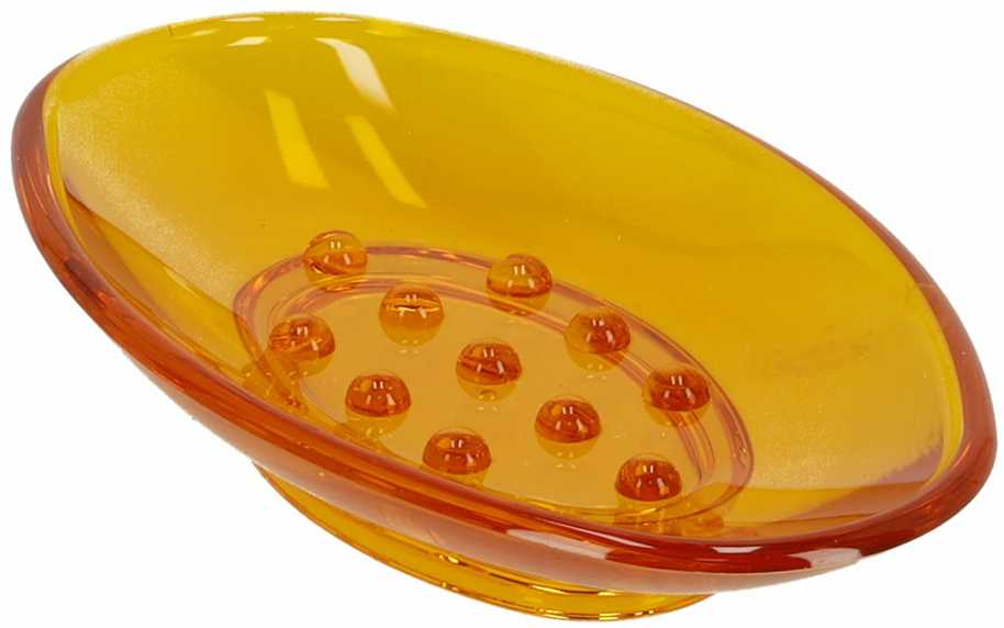 Muilinės plastikinė, oranžinė su drenažo funkcija