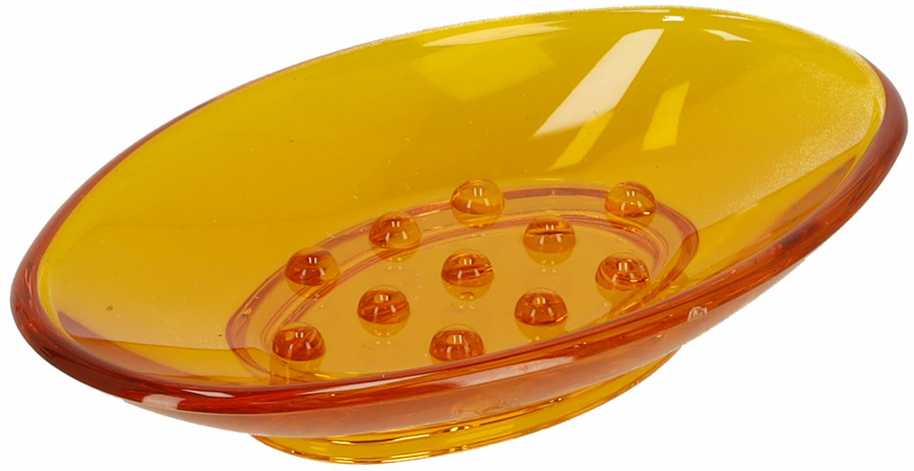 Muilinės plastikinė, oranžinė su drenažo funkcija