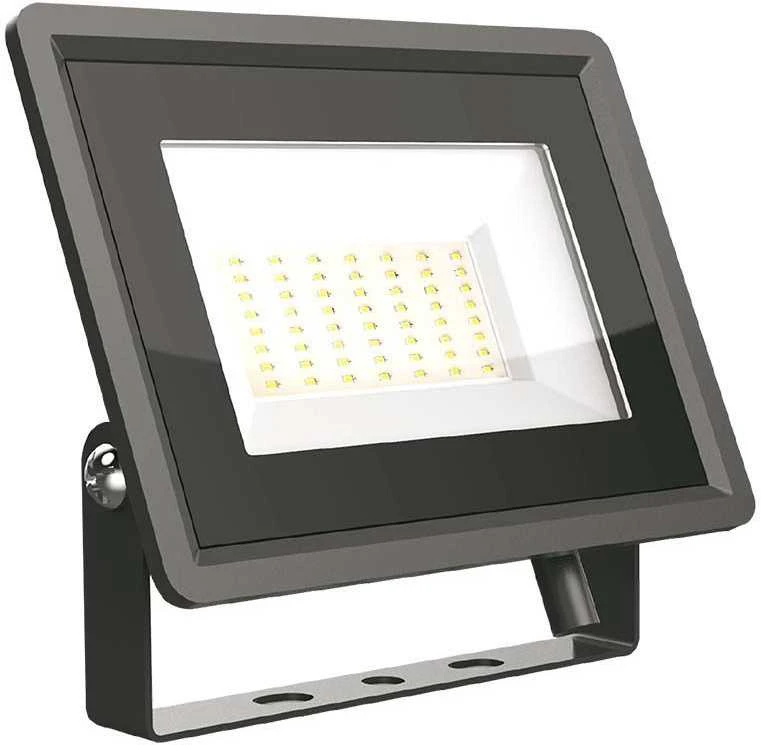 V-tac 50W LED prožektorius, juodas, 4000K