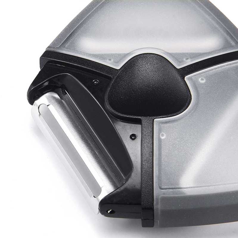Peeler su trim 3in1 peiliukais - juoda