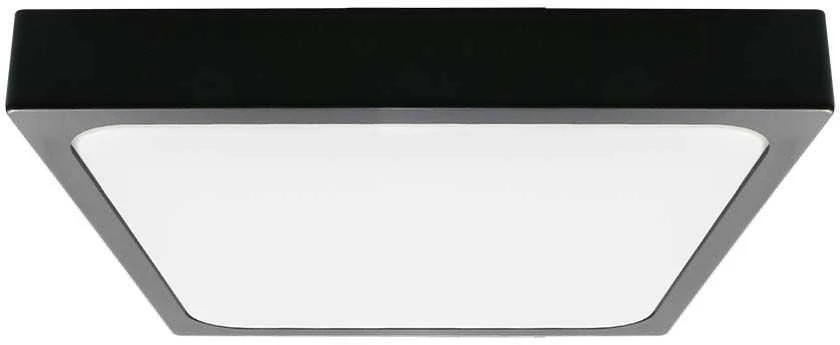 Lubinis šviestuvas V-tac 18W LED paviršinis šviestuvas, juodu korpusu, 4000K, IP44