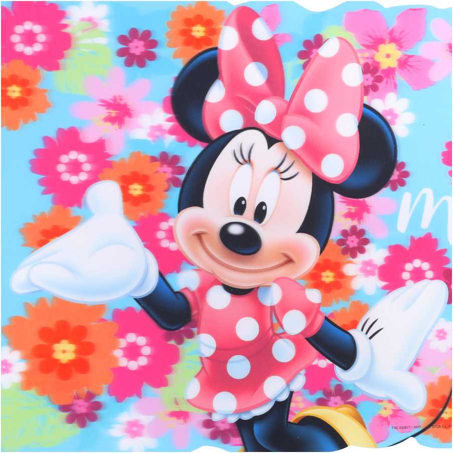 Minnie Bloom formos plastikinė kilimėlis 43x28cm