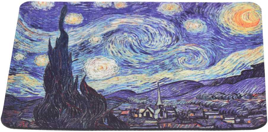 Kilimėlis Van Gogh Pelės Padas - 210 x 260 mm