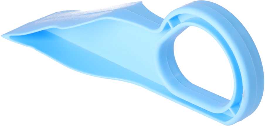 Čiužinys Miego pagalvė - mėlyna, ergonominė
