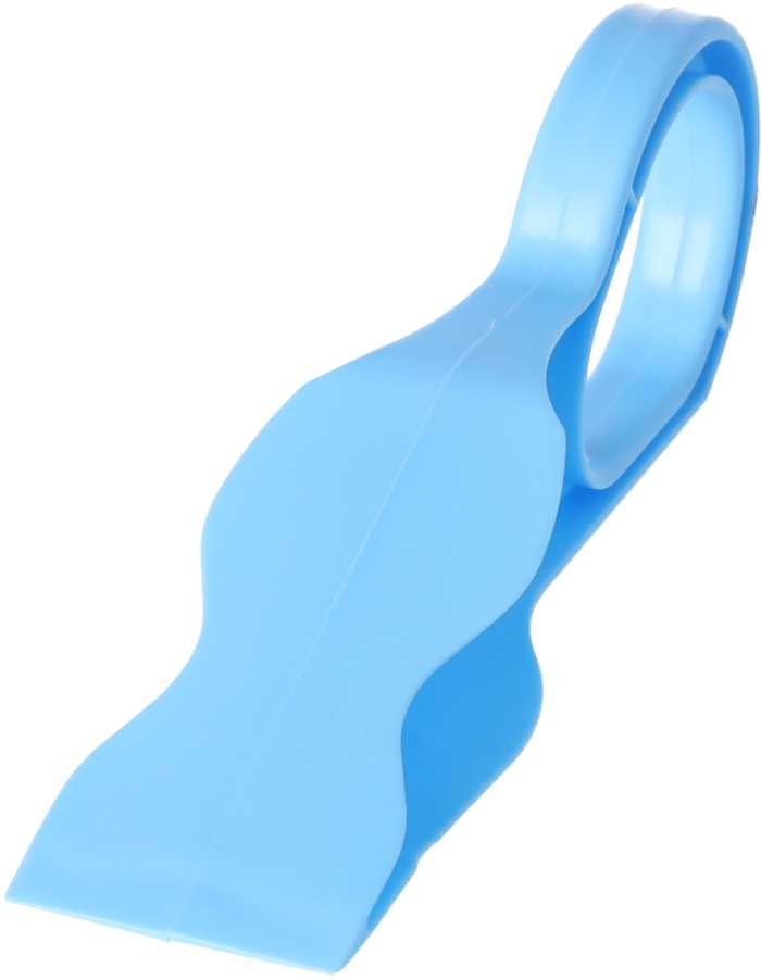 Čiužinys Miego pagalvė - mėlyna, ergonominė
