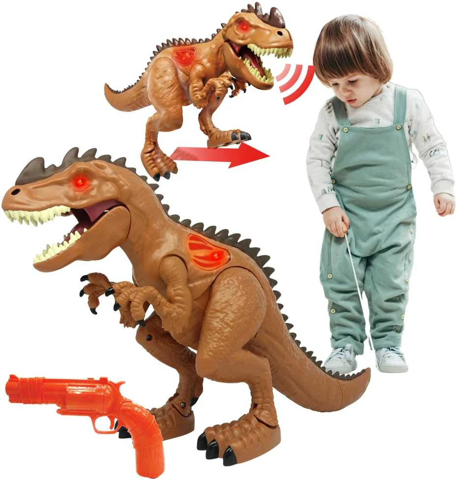 Žaislas – Dinozaurų Medžioklė su Infraraudonųjų Spindulių Mechanizmu