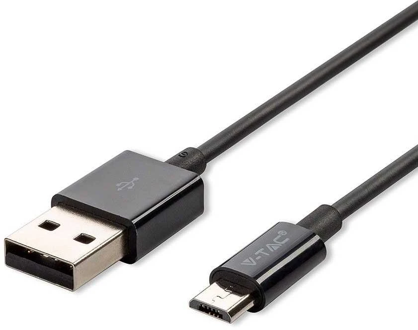 Micro USB laidas su USB-A jungtimi