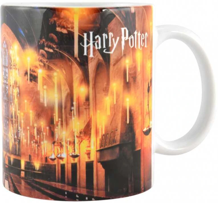 Harry Potter Keramikinis Puodelis - Didžioji Salė Hogwarte 320 ml