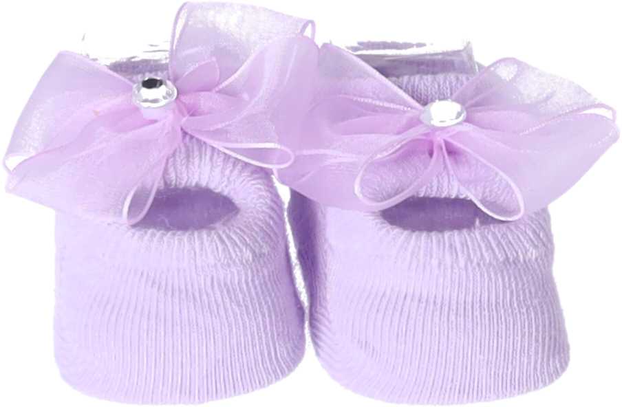 Kūdikių 3in1 dovanų rinkinys - violetinis