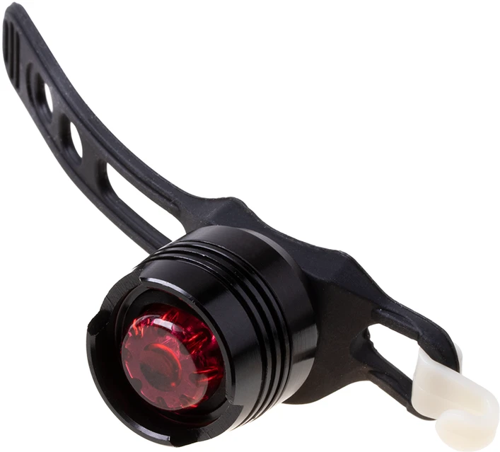 Nustatykite dviračio žibintuvėlį su USB + raudonos lydinio lempute