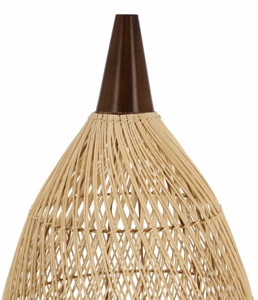 Pakabinamas šviestuvas Pristatomas Rattan pakabos šviestuvas 35 cm Natūralios spalvos